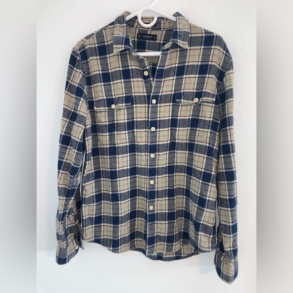 Lucky Brand Plaid Flannel Button Down - Picture 2 of 11